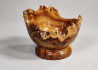 Handmade Wooden Candy Bowl Elm Burl Wood